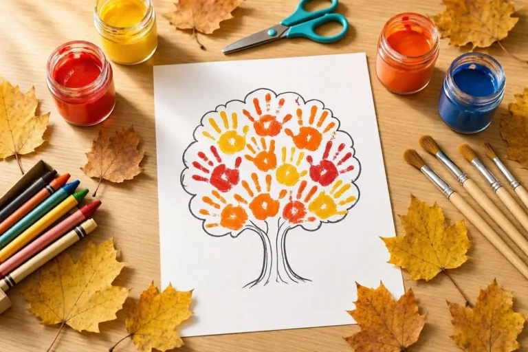 15 Easy Fall Handprint Crafts for Kids