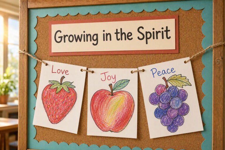 Fruit of the Spirit Coloring Pages