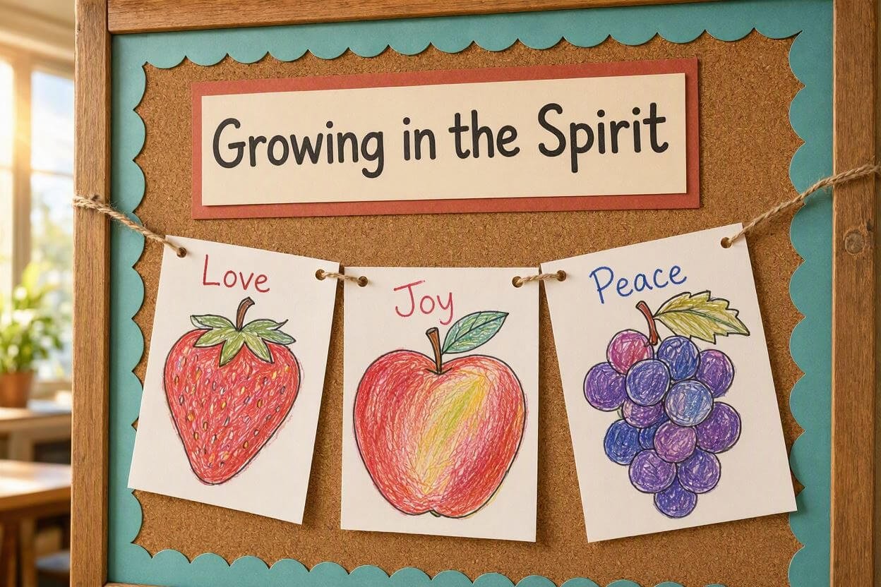 Fruit of the Spirit Coloring Pages