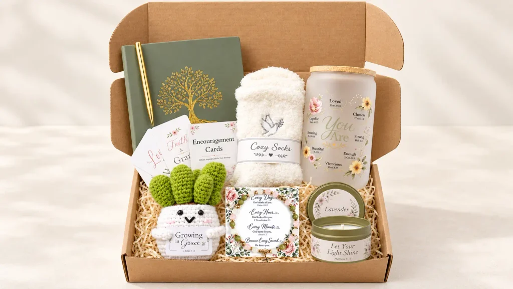 LUICONMO Christian gift set for an adult appreciation gift.
